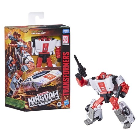 Transformers War for Cybertron Kingdom Deluxe Red Alert