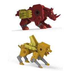 KFC Toys CST-14 Rhinohorn 2.0 & CST-15 Ironpaw 2.0