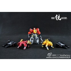 Iron Factory IF-EX03 Sonictech Bassrhino Leotrible - Set of 3