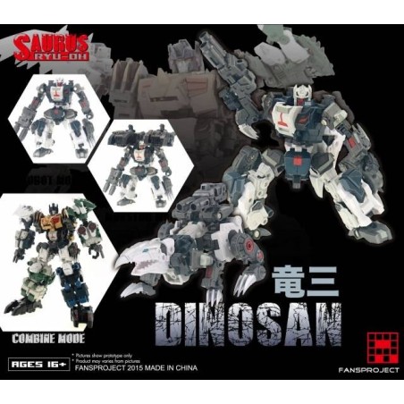 Fansproject Saurus Ryu-Oh Dinosan
