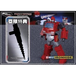 Transformers Asia Exclusive Masterpiece MP-27 Ironhide w/ premium diecast weapon
