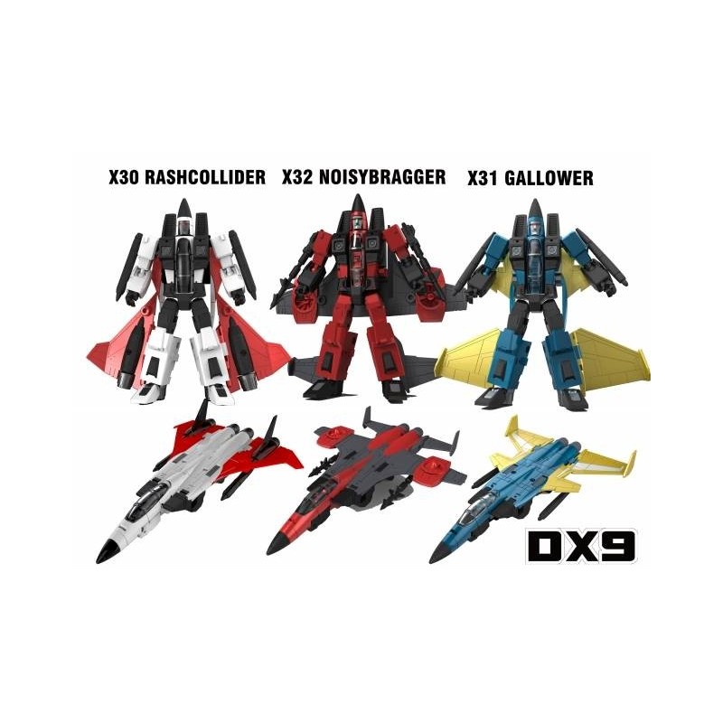 DX9 Toys War in Pocket X30 X31 X32 Conehead Set of 3