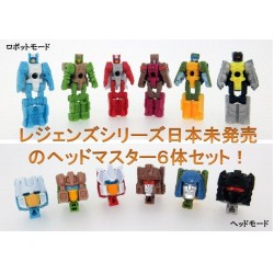 Transformers Legends LG-EX Head Master Set of 6