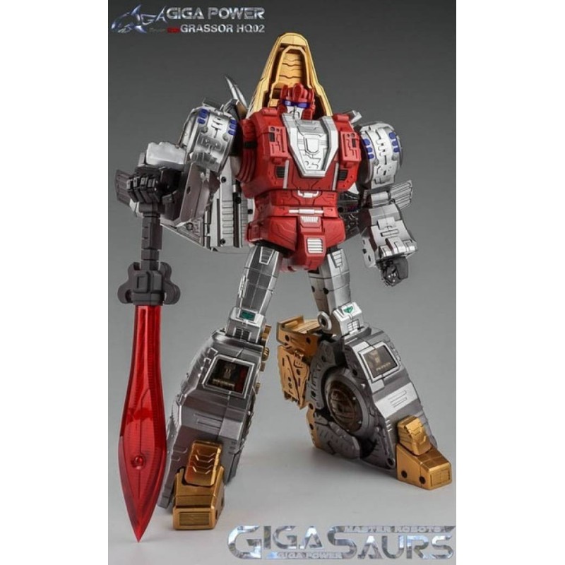 GigaPower Gigasaurs HQ-02 Grassor - Metallic Version