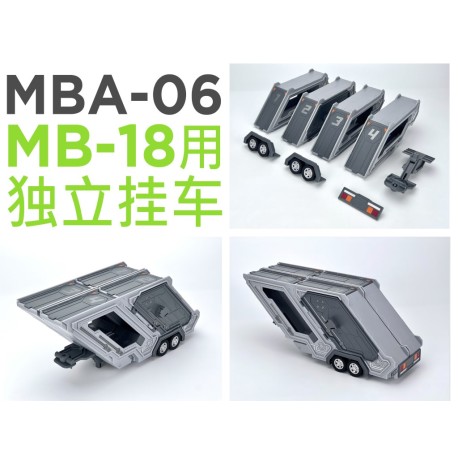 Fans Hobby MBA-06 Additional Trailer for MB-18 Energy Commander
