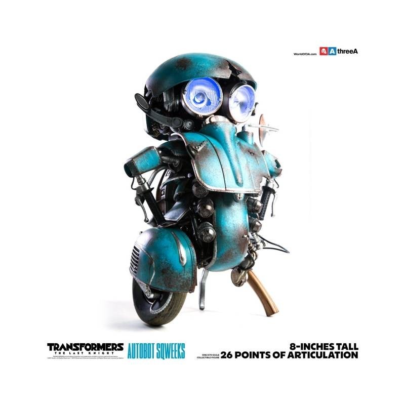 ThreeA Transformers The Last Knight 1/6th Scale Collectible Series Autobot Sqweeks