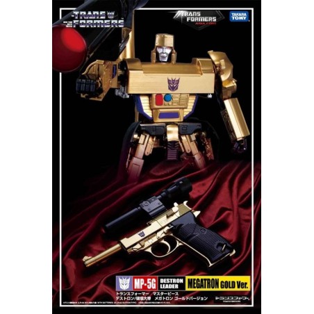 Transformers Asia Exclusive Masterpiece MP-05G Gold Version Megatron