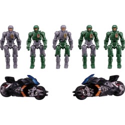 Diaclone DA-18 Dia-Naughts & Viper Bikes I.M.S Version