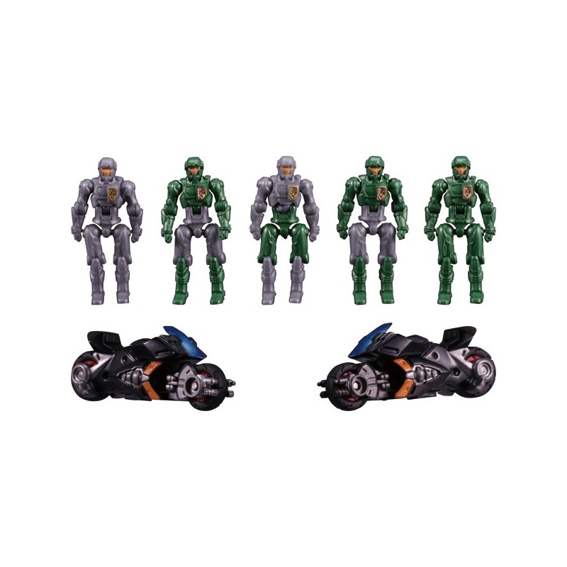 Diaclone DA-18 Dia-Naughts & Viper Bikes I.M.S Version