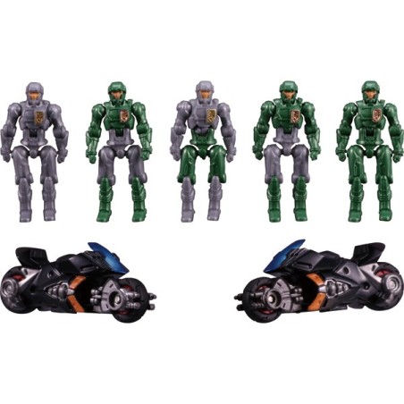 Diaclone DA-18 Dia-Naughts & Viper Bikes I.M.S Version