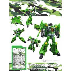 Iron Factory IF-EX20G Wing of Tyrant - Green Version
