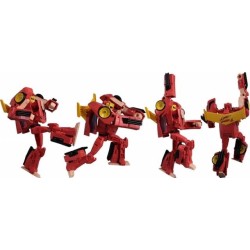 Transformers Takara Tomy Mall Exclusives Street Fighters II Ken vs. Chun-Li Set