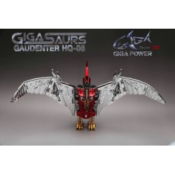 GigaPower Gigasaurs HQ-05R Gaudenter - Red - Chrome Version
