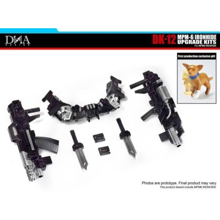 DNA Design DK-12 MPM-6 Masterpiece Ironhide Upgrade Kit