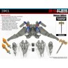 DNA Design DK-15 Jet Wing Upgrade Kits for Studio Series Optimus Prime (SS44/SS32/SS05)