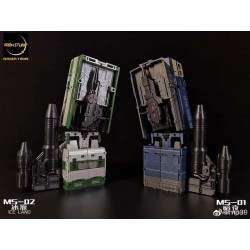Moon Studios Radiatron MS-01 Dark Knight & MS-02 Ice Land