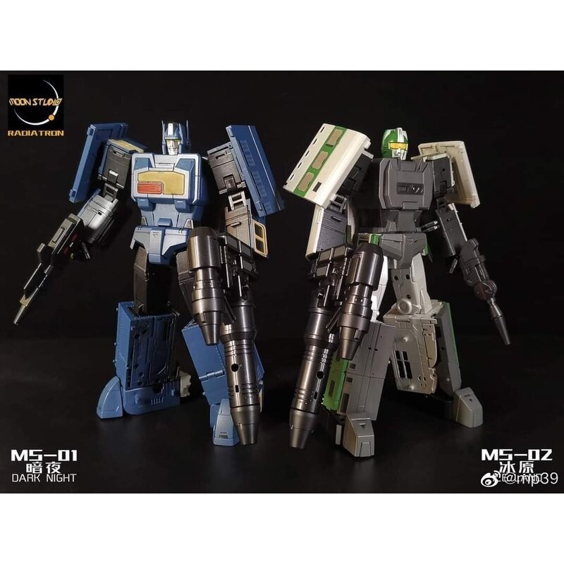 Moon Studios Radiatron MS-01 Dark Knight & MS-02 Ice Land