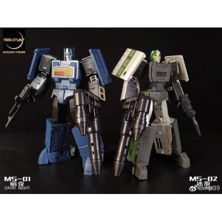 Moon Studios Radiatron MS-01 Dark Knight & MS-02 Ice Land