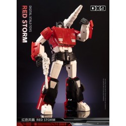 DX9 Toys D21 Red Storm - New Colour Version