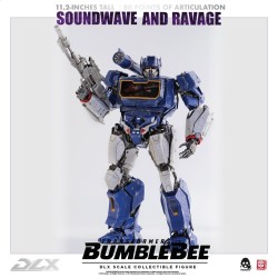 Three Zero Transformers Bumblebee DLX  Scale Collectible Series Soundwave & Ravage