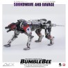 Three Zero Transformers Bumblebee DLX  Scale Collectible Series Soundwave & Ravage