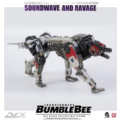 Three Zero Transformers Bumblebee DLX  Scale Collectible Series Soundwave & Ravage