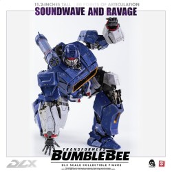 Three Zero Transformers Bumblebee DLX  Scale Collectible Series Soundwave & Ravage