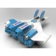 X-Transbots MX-68T Conechrome and Firehole Youth Version
