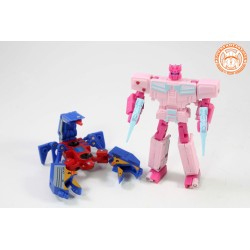 KFC Toys E.A.V.I. METAL Phase 4B Doubledeck w/ Stinger & Mandy - Reissue