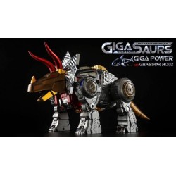 GigaPower Gigasaurs HQ-02R Grassor - Chrome Version