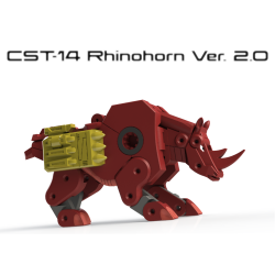 KFC Toys CST-14 Rhinohorn 2.0 & CST-15 Ironpaw 2.0