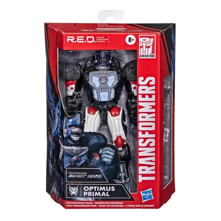 Transformers RED Beast Wars Optimus Primal