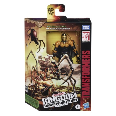Transformers War for Cybertron Kingdom Deluxe Blackarachnia