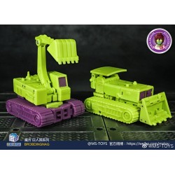 Magic Square MS-B41 Excavator Master & MS-B42 Bulldozer Master Set of 2