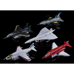 Zeta Toys ZC-03 Silver Arrow & ZC-04 Fireflight & ZC-05 Slingshot