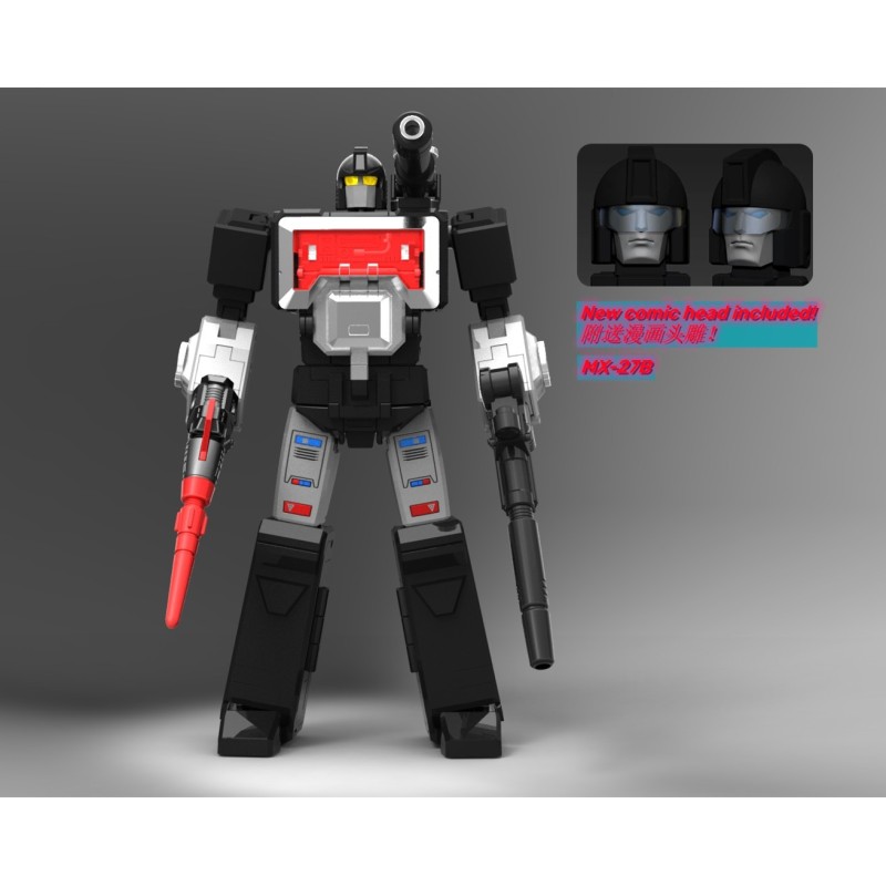 X-Transbots MX-27B Janssen - Black Version