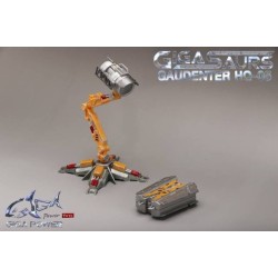 GigaPower Gigasaurs HQ-05R Gaudenter - Blue - Chrome Version