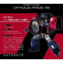 Transformers Crossover Canon EOS R5 Optimus Prime