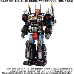 Diaclone DA-100 Robot Base Aerial Mobile Fortress (Cloud Across)