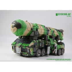 TFC Toys STC-01NB Supreme Techtial Commander Nuclear Blast ver. Upgrade Parts