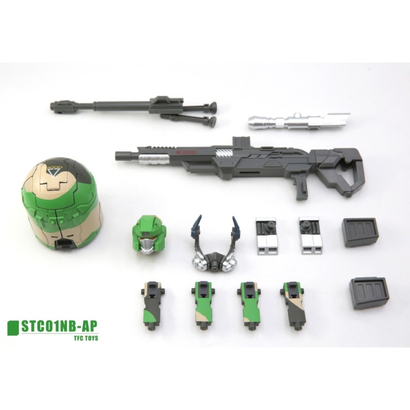 TFC Toys STC-01NB Supreme Techtial Commander Nuclear Blast ver. Upgrade Parts
