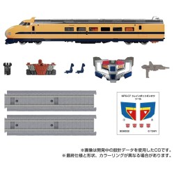Transformers Masterpiece Gattai MPG-07 Trainbot Ginoh