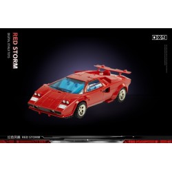 DX9 Toys D21 Red Storm - New Colour Version