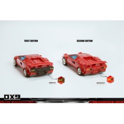 DX9 Toys D21 Red Storm - New Colour Version