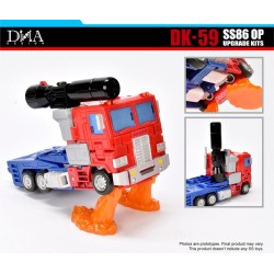 DNA Design DK-59 SS86 Optimus Prime Upgrade Kit