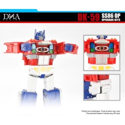 DNA Design DK-59 SS86 Optimus Prime Upgrade Kit