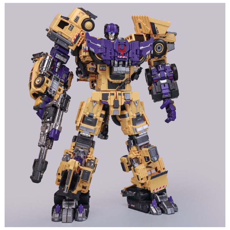 Mecha Invasion Giant Legion GLA 01-06Y Yellow Version - Box Set of 6