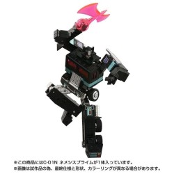 Transformers Takara Exclusive Missing Link C-01N Nemesis Prime w/ Trailer