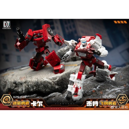 Craftsman Toys DJS-02D Tacticlord Jette & DJS-02E Caro Set of 2