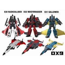DX9 Toys War in Pocket X30 X31 X32 Conehead Set of 3